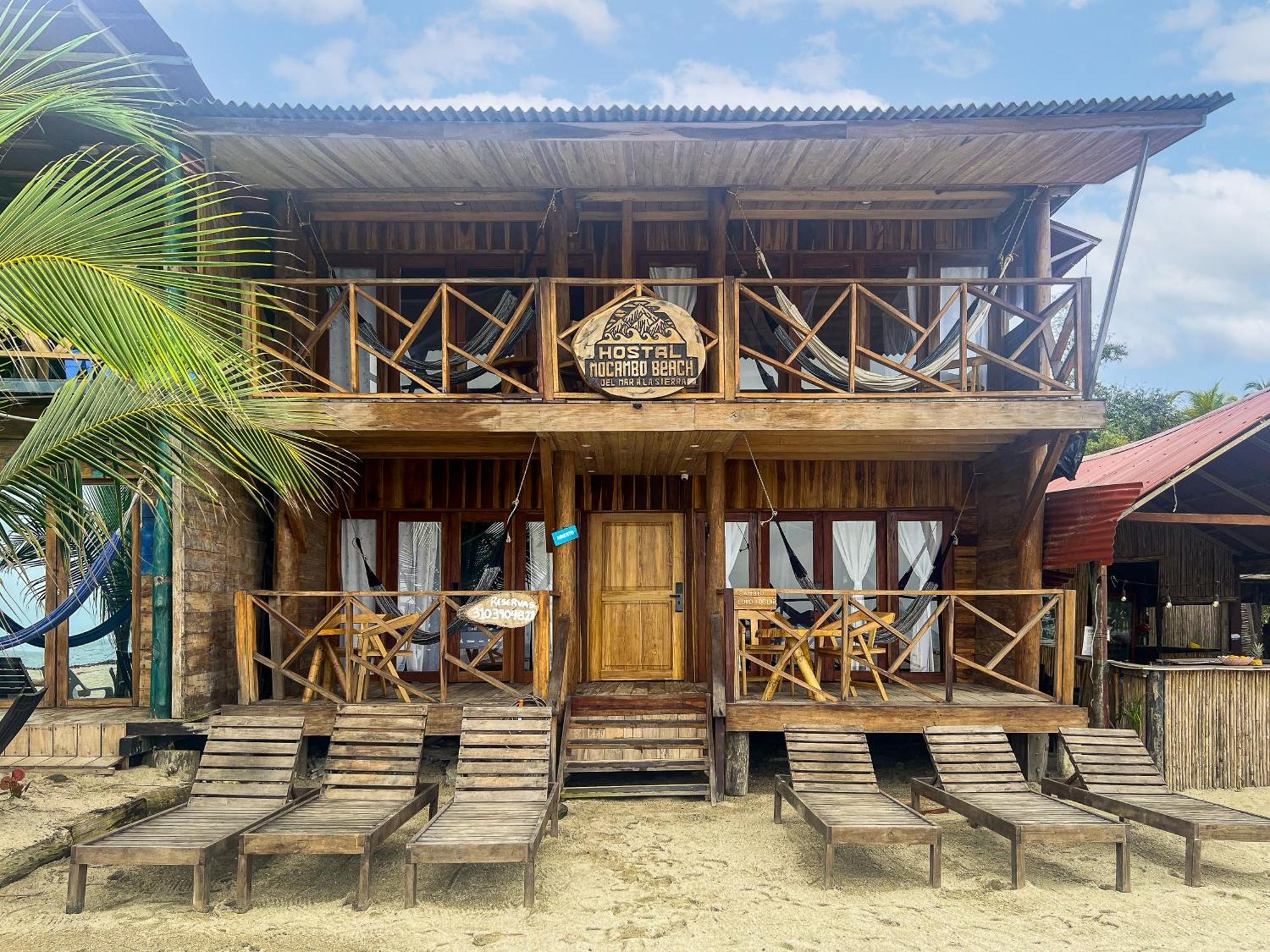 Hostal Mocambo Beach Guachaca Exterior foto
